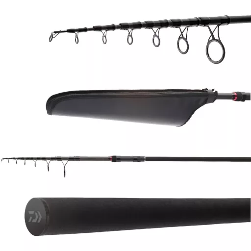 Daiwa Black Widow Tele Carp 13ft 3,9m 3,5lb pontyozó bot