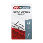   JRC Quick Change Swivel Size 11 - Gyorskapocs, 11-es méret, 11 db