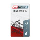 JRC Ring Swivel Size 11 - Nagyszemű Forgókapocs, 11-es méret, 11 db