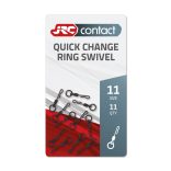 JRC Quick Change Ring Swivel Size 11  - Nagy Szemű Gyorskapocs, 11-es méret, 11 db