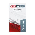 JRC Rig Ring 3mm-es fémkarika, 22 db