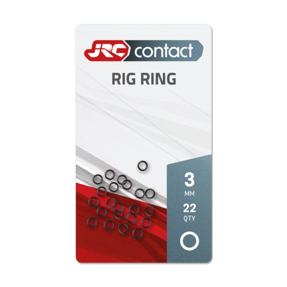 JRC Rig Ring 3mm-es fémkarika, 22 db
