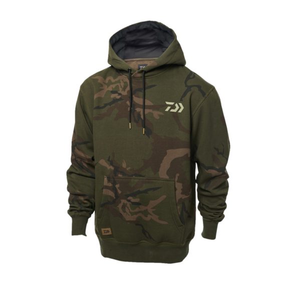 DAIWA CARP CAMO HOODIE - TEREPMINTÁS KAPUCNIS PULÓVER