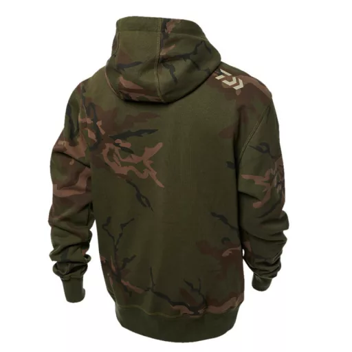 DAIWA CARP CAMO HOODIE - TEREPMINTÁS KAPUCNIS PULÓVER