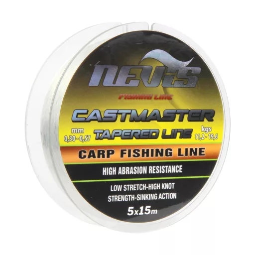Castmaster Tapered Line előtétzsinór (5x15 m 0.26-0.57 mm)