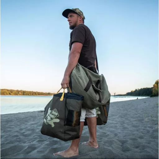Vass Wader Storage Bag Khaki - mellescsizma tartó táska zöld