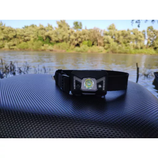 Mozgásérzékelős, akkumulátoros fejlámpa