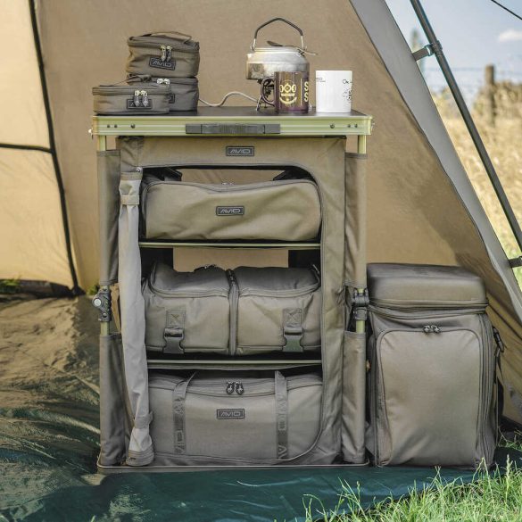 AVID Quick-Up Session Organiser - tábori tároló szekrény