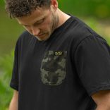 AVID CARGO T-SHIRT BLACK - Fekete színű póló