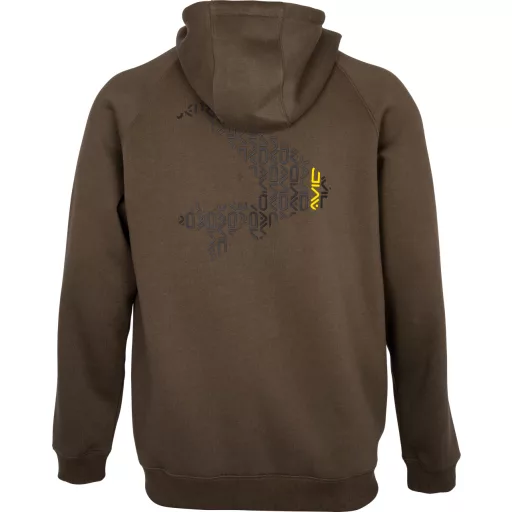Avid Compound Zip Hoodie (Brown)