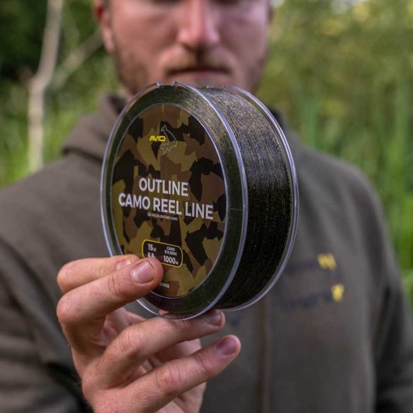AVID Outline Camo Reel Line 12Lbs 1000M - 0.31mm