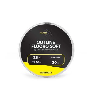 AVID Outline Fluoro-Soft 20M- 25Lb/11.36Kg- 0.45mm