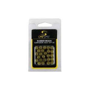 CARP SPIRIT RUBBER BEADS - 6 MM-ES GUMIGYÖNGY