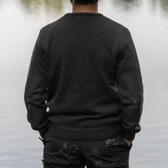 Nash Scope Knitted Crew Jumper - prémium kötött pulóver