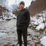 Nash Scope Knitted Crew Jumper - prémium kötött pulóver