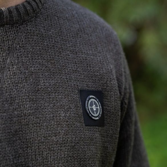 Nash Scope Knitted Crew Jumper - prémium kötött pulóver