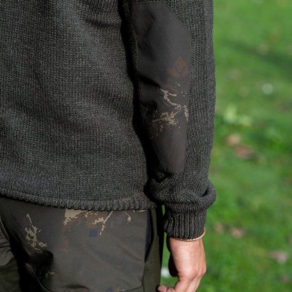 Nash Scope Knitted Crew Jumper - prémium kötött pulóver