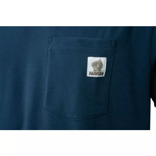 Nash Make It Happen Badge Pocket T Shirt - rövid ujjú póló (kék)