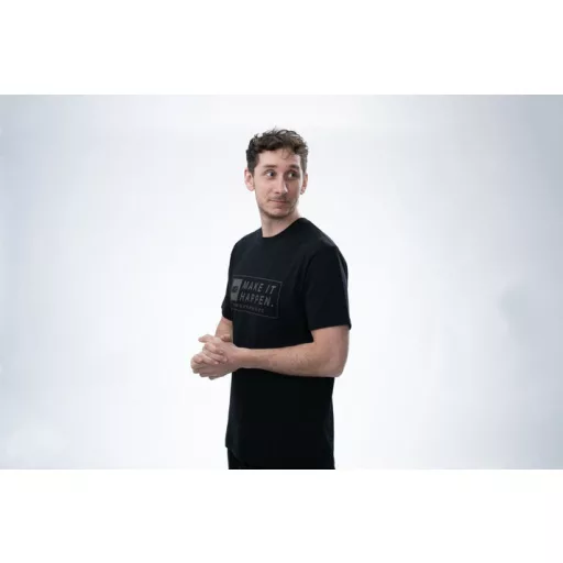 Nash Make It Happen Coordinates T Shirt Black - rövid ujjú póló