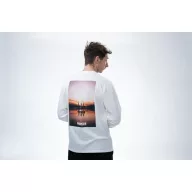   Nash Make It Happen Sunset Long Sleeve T Shirt - hosszú ujjú póló (krém)