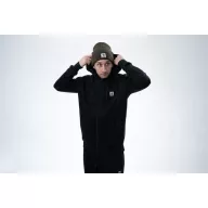   Nash Make It Happen Badge Zipped Hoody - cipzáras, kapucnis pulóver (fekete)