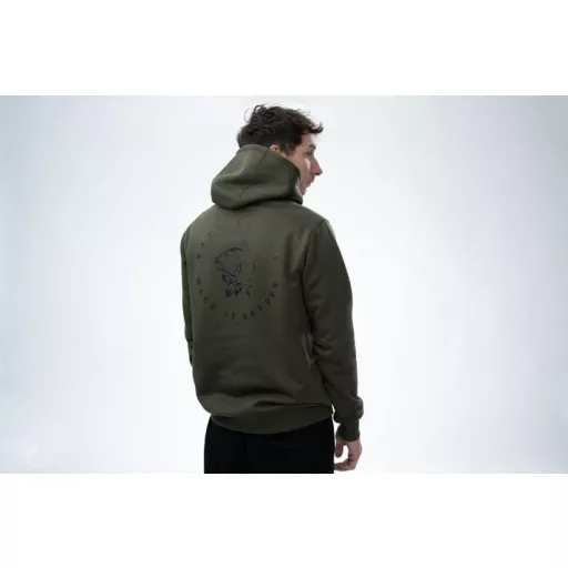 Nash Make It Happen Carp Logo Hoody - kapucnis pulóver (zöld)
