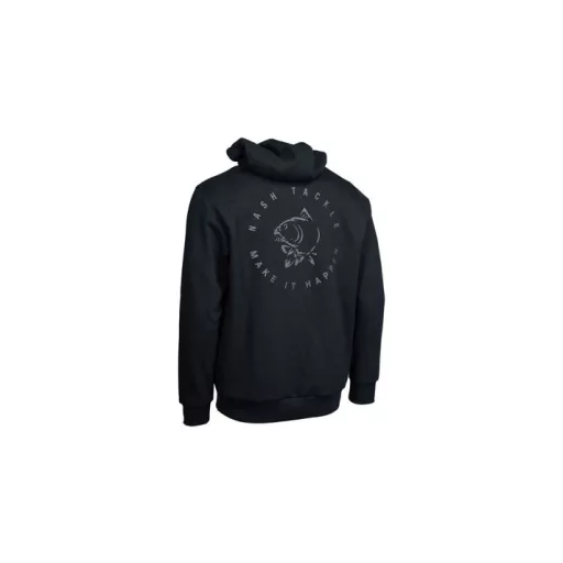 Nash Make It Happen Carp Logo Hoody - kapucnis pulóver (fekete)