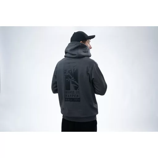 Nash Make It Happen Since 1978 Hoody Grey Marl