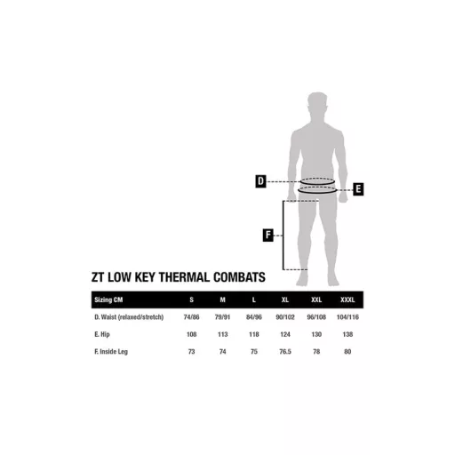 Nash ZT Low Key Thermal Combats - hőtartó combat nadrág