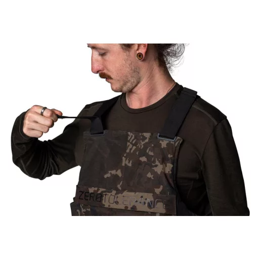 Nash ZT Helluva Waterproof Bib and Brace Camo - vízálló kantáros nadrág