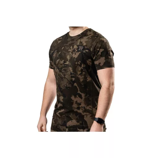Nash ZT Lite Luxe T Shirt Camo - prémium, könnyű póló