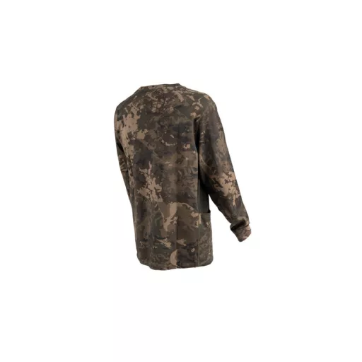 Nash ZT Lite Luxe Long Sleeve T Shirt Camo - hosszú ujjú póló