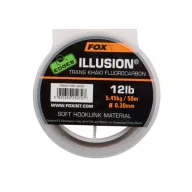   FOX EDGES™ Illusion® Soft - Trans Khaki 12lb/0.30mm - fluorokarbon horogelőke