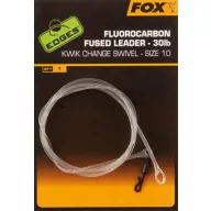   FOX EDGES™ FLUOROCARBON FUSED LEADERS - Olvasztott fluorocarbon műanyag bevonattal