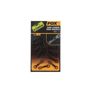 FOX Edges Kwik Change Hook Swivels - size: 11 x 10