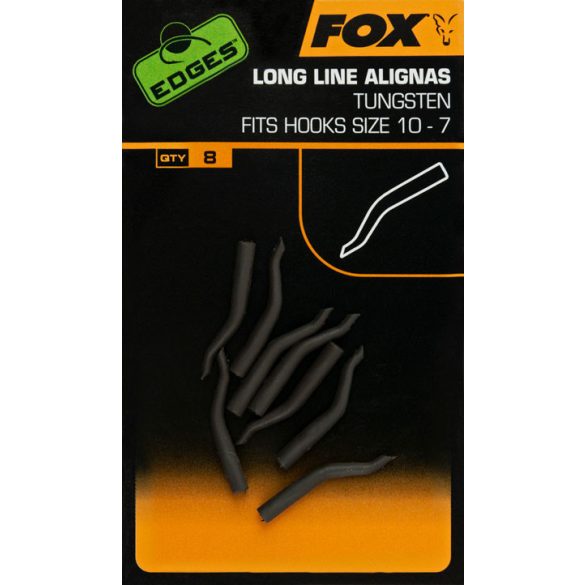 FOX TUNGSTEN LINE ALIGNA  Size 10 - 7 horogbefordító LONG 8 db/cs