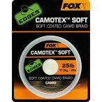 FOX CAMOTEX SOFT COATED CAMO előkezsinór 20M 20LB
