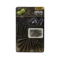 FOX POWER LEAD CLIP KIT EDGES CAMO végszerelék készlet