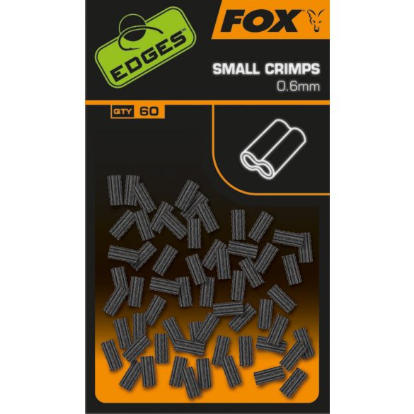 FOX Edges™ Small Crimps - krimp hüvely 0,6 mm