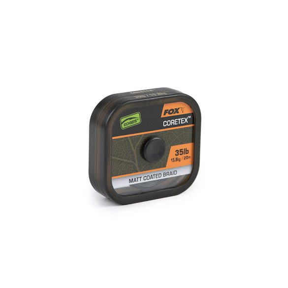 FOX NATURALS CORETEX 20 MÉTER 35 LB MATT COATED BRAID - FÉLMEREV BEVONATOS ELŐKEZSINÓR