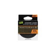   FOX NATURALS LEADCORE 25 MÉTER 50 LB ULTRA HEAVY WOVEN LEADER - ÓLOMBETÉTES ZSINÓR