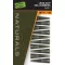 FOX EDGES™ NATURALS LEAD CLIP TAIL RUBBERS - SIZE 7 - GUMIHÜVELY