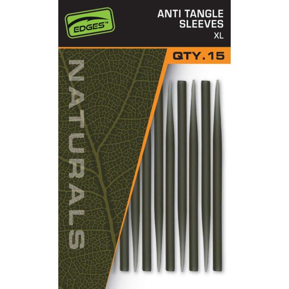 FOX EDGES™ NATURALS ANTI TANGLE SLEEVES - XL - GUBANCGÁTLÓ HÜVELY XL