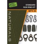   FOX EDGES™ NATURALS STANDARD RUN RING KIT - RUNNING RIG BOJLIS SZERELÉK