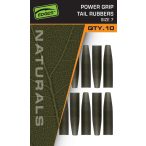   FOX EDGES™ NATURALS POWER GRIP TAIL RUBBERS - SIZE 7 - Gumihüvely