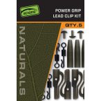   FOX EDGES™ NATURALS POWER GRIP LEAD CLIP KIT - ÓLOMKLIPSZ KÉSZLET