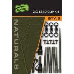   FOX EDGES™ NATURALS ZIG LEAD CLIP KIT -  ZIG RIG BOJLIS SZERELÉK