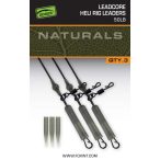   FOX EDGES™ NATURALS LEADCORE HELI RIG LEADERS - ÓLOMBETÉTES BOJLIS HELIKOPTER SZERELÉK