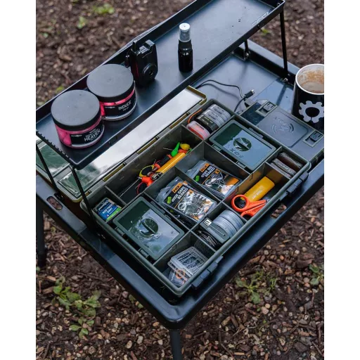 FOX 2 tier Bivvy Table - sátorasztal