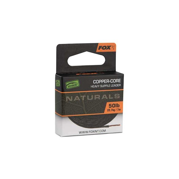 FOX EDGES NATURALS COPPER-CORE - Fonott Előkezsinór